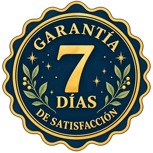 Garantía de satisfacción de 7 días
